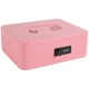 thumbnail image 2 of Caja Fuerte de Acero Xydled Rosa con Cerradura de Combinación y Bandeja Extraíble para Monedas, 2 of 8
