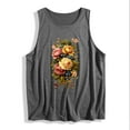thumbnail image 4 of Women's Tops Short Sleeve Cotton Under $5 Summer Casual Round Neck Loose Sleeveless T-Shirt, 4 of 4