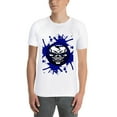 thumbnail image 3 of Large Tops For Men GraphicSkull (5) Printed Tees Summer Everyday Short-Sleeved T Shirts Black or White XS-5XL, 3 of 5