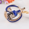 thumbnail image 1 of Naierhg Wine Bottle Rhinestone Keychain Key Ring Bag Hanging Ornament Pendant Gift, 1 of 6