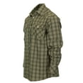thumbnail image 3 of Gioberti Men's Western Plaid Long Sleeve Shirt with Pearl Snap-on, 3 of 4