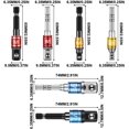 thumbnail image 3 of Yazoeia 3PCS Large Extension Rod Sleeve, A D Extension Rod Bead Lock Extension Colorful Replacement Multifunctional Rod Sleeve Connecting Rod With Steel Ball 1/2 1/4 3/8 Three-piece Set, 3 of 9