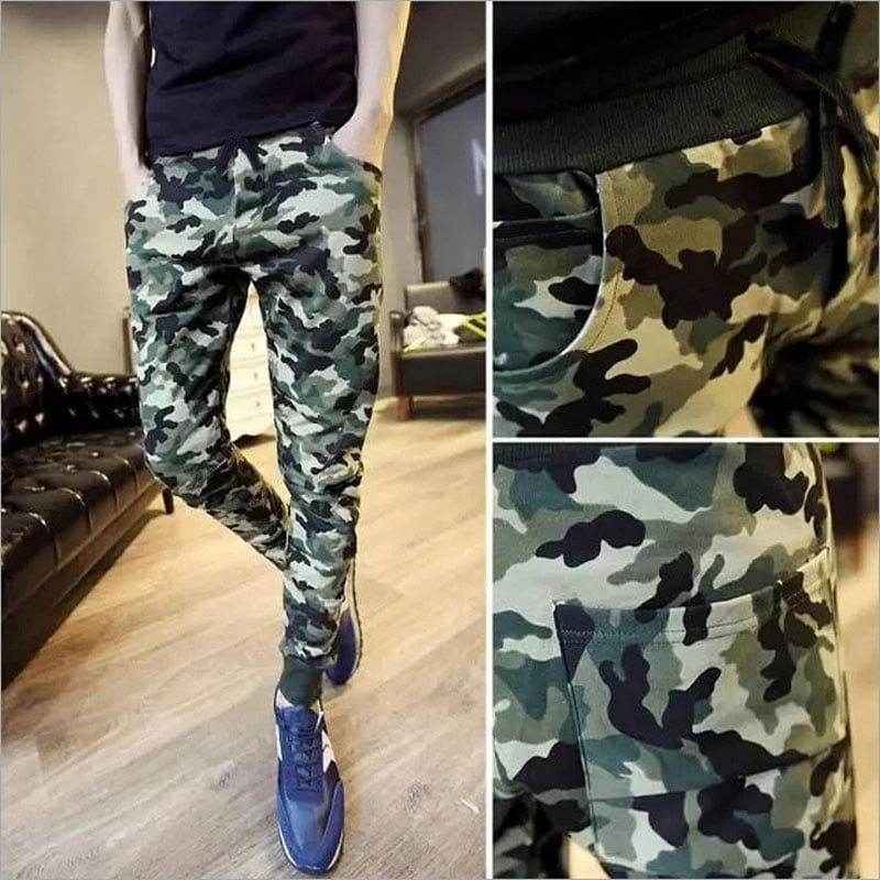 camouflage army trousers
