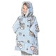 thumbnail image 1 of Manta con capucha de forro polar de gran tamaño, sudadera con capucha gigante Sherpa de felpa ultrasuave-AM, 1 of 1