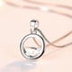 thumbnail image 3 of 925 Sterling Silver Lake Water Pendant Chain Necklace Womens Jewellery Mrkj, 3 of 3