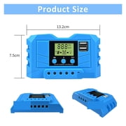 MPPT 30A Solar Charge Controller 12V 24V 720W PV Solar Panel System Controller With USB Charging ,High-Efficiency - MPPT 30A_AUTO 12V24V