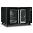 thumbnail image 3 of Gourmia Digital French Door Air Fryer Toaster Oven, Black, 3 of 6