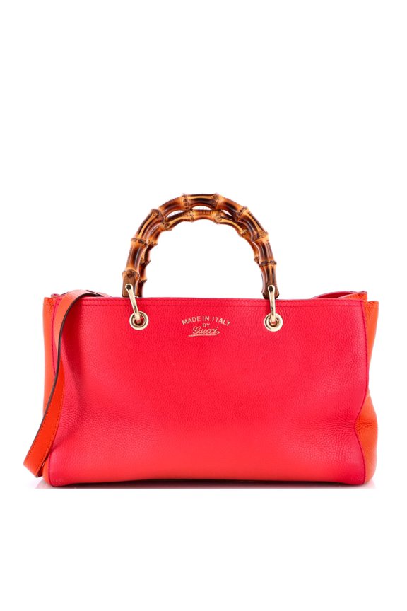 Pre-Owned Bamboo Shopper Tote Leather Medium By Rebag