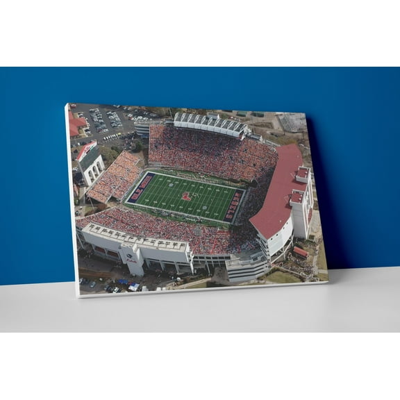 Ole Miss Football Stadium Poster or Canvas Wall Art