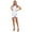 White&Blue, variant on YEAHDOR Womens Sleeveless Golf Tennis Sports Dress Side Split Athletic Outfit Activewear White&Blue XL