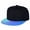 Black+Blue, variant on Snapback Hats for Men Wood Leather Adjustable Flat Bill Hat Unisex Baseball Caps