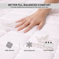 thumbnail image 4 of Mattress Master Queen Size Spring Free Euro Top Foam Mattress, Medium Firm, Bamboo Fabric Cover, CertiPUR-US Certified, One-Sided Support Mattress., 4 of 7