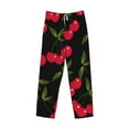 thumbnail image 4 of Goofa Cherry Printed Soft Pajama Pants for Men, Wide Leg Comfy Casual Lounge Yoga Pants-Large, 4 of 9