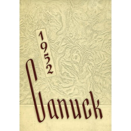 (Custom Reprint) Yearbook: 1952 North Plainfield High School - Canuck Yearbook (North Plainfield, NJ)