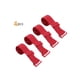 thumbnail image 2 of Tirantes de sujetador INSPIRE CHIC para mujeres, 2 pares, ancho de 10/12/15/18/20 mm, tirantes elásticos ajustables, color rojo-puro-18 mm, 2 of 5
