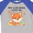 thumbnail image 4 of Inktastic My Cousins Love Me- Little Fox Boys or Girls Toddler T-Shirt, 4 of 5
