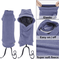 thumbnail image 4 of Sudadera de lana para perros - Chaleco suave engrosamiento Suéter cálido para gatos Ropa para cachorros Suéter Sudadera MFZFUKR CPB-DE-LYY1975-6, 4 of 5