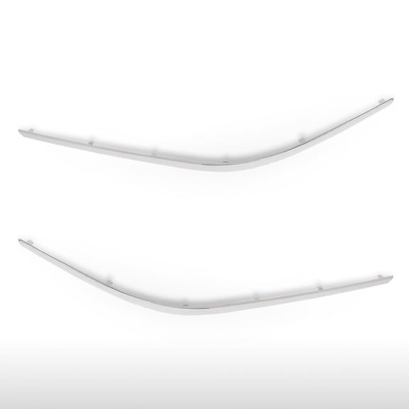 Front Bumper Face Bar Trim Left Right Fit For 2010-2013 Mercedes-Benz E350 E550