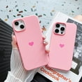 thumbnail image 2 of for iPhone 14 Plus Case Silicone Women Girls Heart with Soft Anti-Scratch Microfiber Lining Protective Phone Case for iPhone 14 Plus Pink, 2 of 13