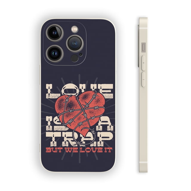 Único y llamativo: funda de teléfono plateada mate de doble capa con diseño de dibujos animados peculiar para iPhone 15 Pro Max 14 13 12 Pro 11