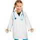 thumbnail image 1 of Disfraz de médico para niños, bata de médico, disfraz de científico, disfraz con estetoscopio funcional, 1 of 8