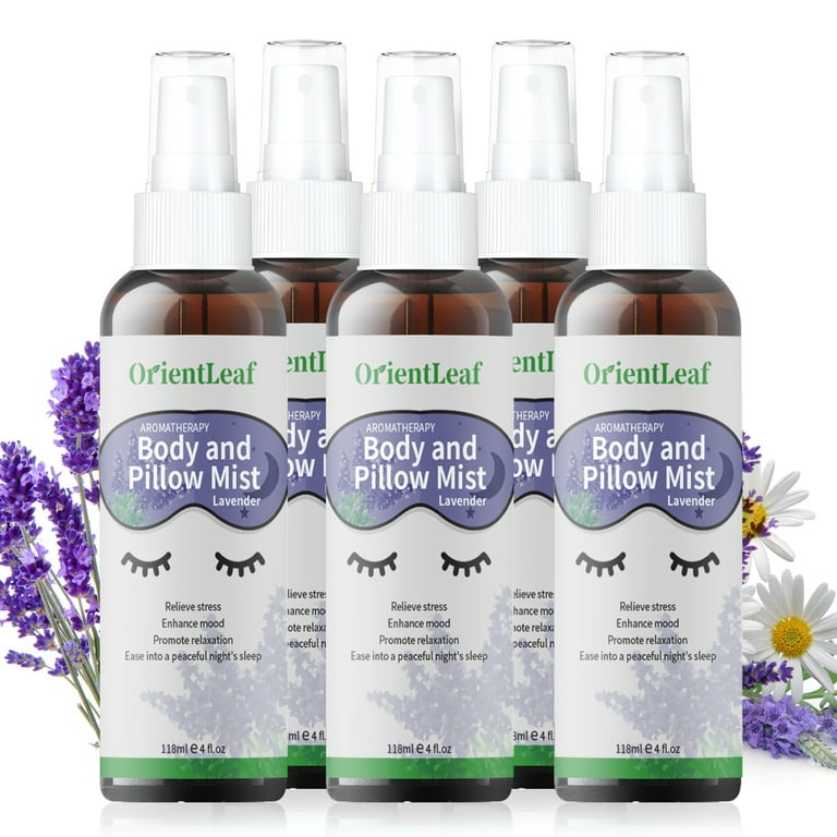 OrientLeaf Lavender Linen Spray with Sleep Eye Mask, 4oz Linen, Sleep  Spray, Room Spray, Quality Lavender Oil Essential Oil, Deep Sleep Pillow  Mist, Linen Spray for Bed, Gifts for Women 