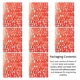 thumbnail image 3 of 8 Hojas de Pegatinas de Letras y Números de 1,5 Pulgadas, 576 Pegatinas Adhesivas del Alfabeto para Álbumes de Recortes, Color Rojo., 3 of 5