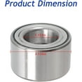 thumbnail image 3 of Front Rear Wheel Bearings Replacement for Yamaha 350 400 450 550 660 700 93305-00601-00 2003-2018 93305-00602-00, 3 of 5