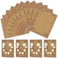 thumbnail image 3 of MasteelfCA 100pcs Decorative Floral Pattern Jewelry Display Cards Earring Display Papers, 3 of 8