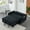 Black, variant on MAYEERTY 3 In 1 Convertible Sleep Sofa Bed, Pull Out Velvet Sleeper Sofa Small Loveseat, for Apartment, Living Room, Small Space, Pink
