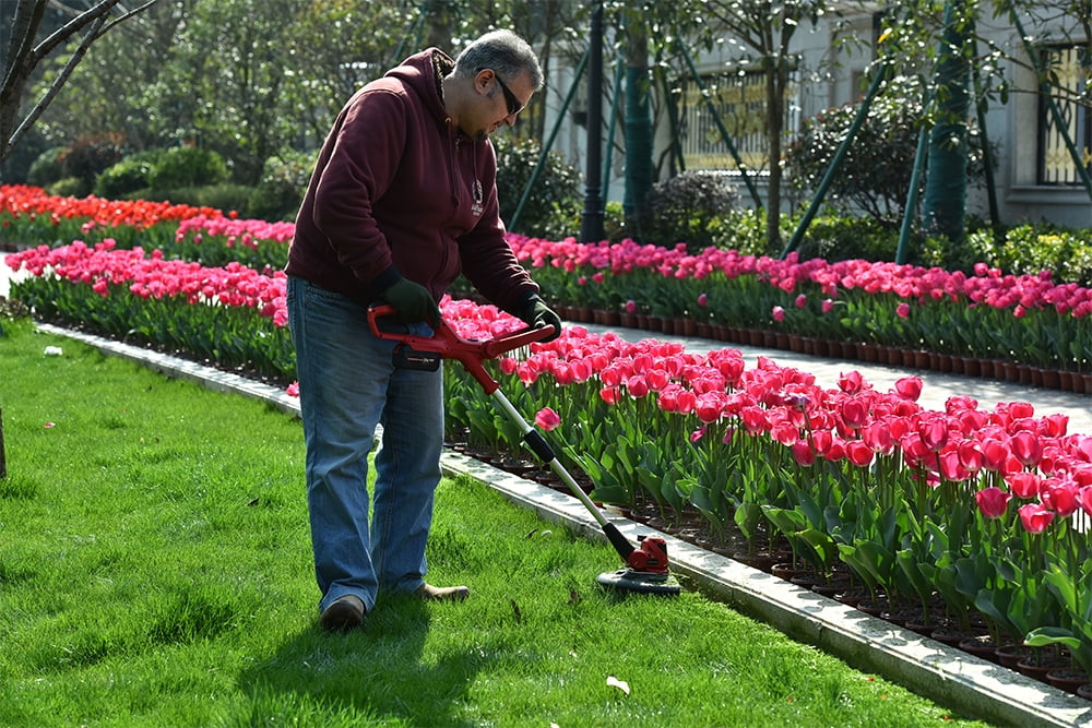 powersmart cordless string trimmer