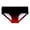 v#7Red2131, variant on Rggeeun Baby Girls Swimwear Bottoms Gradient Style Elastic High Waist Adjustable Slim Fit Swim Brief for Summer Water Sports Sweet Shorts,Red,6-7 Years
