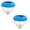 2PCS, variant on Solar Floating LED Pool Light, 7 Color Changing Submersible Waterproof Pond Lamp, Auto On Off Outdoor Water Decor Light for Swimming Pool Garden Fountain,A