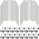 thumbnail image 1 of 100 clips para acristalamiento de invernadero que incluyen abrazaderas de acero inoxidable tipo 50 W y clips de vidrio para invernadero tipo 50 Z,11 Feliz Sencillez, 1 of 5