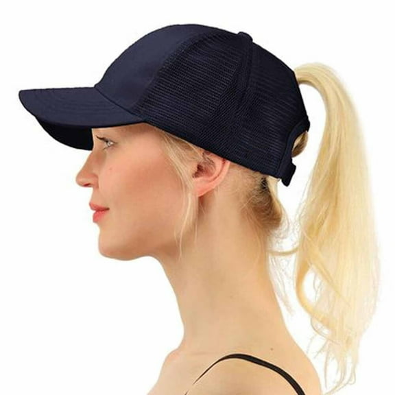 DOPI Stylish Hats Fashion Women Men Adjustable Baseball Cap Snapback Hat Hip-Hop Mesh Cap Shade
