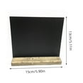thumbnail image 2 of HEALEEP 10Pcs Wood Mini Chalkboard Sign Stand Up Chalk Board for Cafe and Restaurant Decoration, 2 of 8