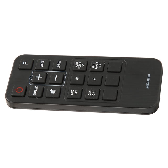 Control remoto de barra de sonido AKB74815311 Control remoto de repuesto sensible universal para 45A1 D para AS260B