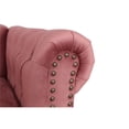 thumbnail image 5 of Home Square 3 Piece Furniture Set with Velvet Living Room Sofa Loveseat & Chair, 5 of 15