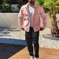 thumbnail image 6 of Stamzod Mens Outfits 2 Piece Casual Long Sleeve Button Down Cardigan Shirt And Tapered Cargo Pants Sets Multi Pockets Slim Fit Tracksuits on Sale, 6 of 6