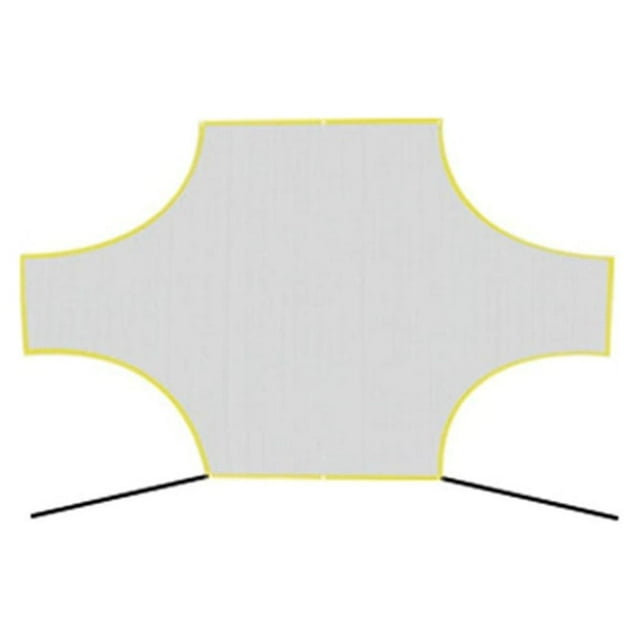 bedienty Student Football Training Shot Goal Net Goalkeeper Practicing Soccer Ball Nets Trainer Equipment Playground Gym 5 People