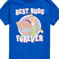 thumbnail image 3 of Sesame Street - Best Buds Forever - Toddler and Youth Short Sleeve Graphic T-Shirt, 3 of 5