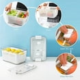 thumbnail image 3 of Fresh Food Storage Containers Fridge Storage Container 1.7 L/0.45 L Keep Fresh Produce Saver BPA Free With Vents, Vegetable Containers For Fruit Salad in Refrigerator, 3 of 9