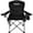 BLACK-HIGH-38.5, variant on KingCamp Oversized Camping Chairs Heavy Duty Padded Folding Lawn Chair Support 300 lbs for Adults Outdoor Fishing Sports Black
