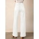 thumbnail image 2 of Pantalones vaqueros Astylish para mujer, elásticos, cintura alta, color blanco, 2 of 6