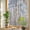 Khaki Light Blue, variant on Rainbow Window Privacy Film, Gray Grey Forest Static Cling Decorative Window Film PVC, Grey Modern Art Oil Painting No Glue UV Blocking Glass Covering, Removable Stained Glass Sticker 23.6''x59''