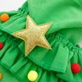 thumbnail image 6 of Primegos Christmas Pet Outfit with Star  Puppy Cape Clothes Xmas Tree Costume Holiday Party Attire for Cats, 6 of 8