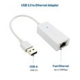 thumbnail image 2 of Cable Matters - Network adapter - USB 2.0 - 10/100 Ethernet - white, 2 of 8