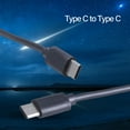 thumbnail image 3 of lixuesong USB Type C Data Cable with Power Switching Button Male to Male Charging Extension Cord Wire for LED Light Fan Desk Lamp, 3 of 3