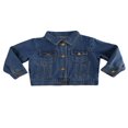 thumbnail image 1 of Kid Denim Coat Autumn Long Sleeve Button Down Jacket, 1 of 5