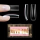 thumbnail image 1 of Puntas para uñas NOVO OVO, largas, cuadradas, extra gruesas, L, 450 unidades x 15, 1 of 7